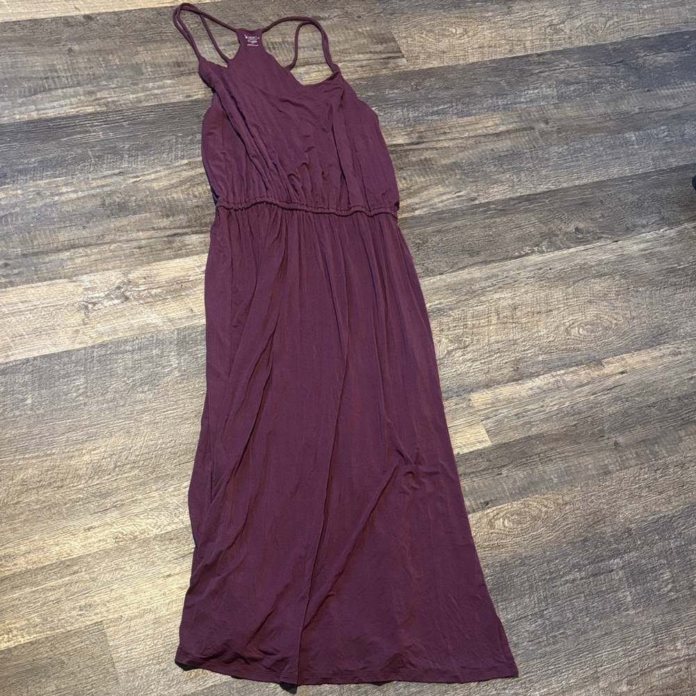 Market & Spruce Plum Maxi Dress